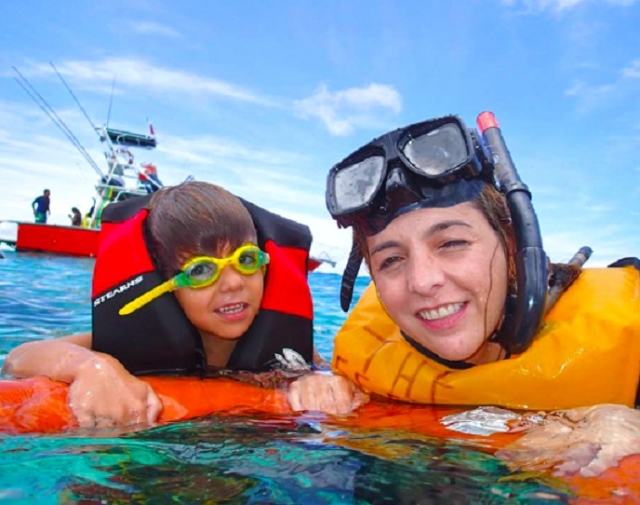 Snorkel en el caribe